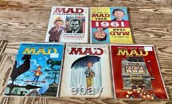 MAD Comic Lot #60 #64 Vintage 1961 EC Comics Collection (5) NM/VF Condition