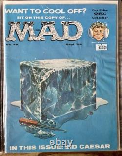 MAD Comics #46 #47 #48 #49 Lot of 4 Vintage 1959 Magazines RARE Near Mint/VF