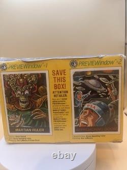 MARS ATTACKS Mini Comic Book Series 1 & 2! 2 Complete Boxes #1-4 25 ea SEALED
