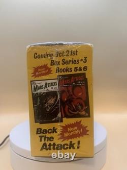MARS ATTACKS Mini Comic Book Series 1 & 2! 2 Complete Boxes #1-4 25 ea SEALED