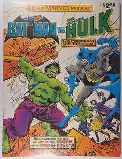 MARVEL AND DC PRESENT BATMAN VS. THE INCREDIBLE HULK Treasury