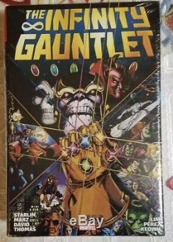 MARVEL Infinity Gauntlet Omnibus NEW & STILL SEALED (OOP) Thanos War Jim Starlin