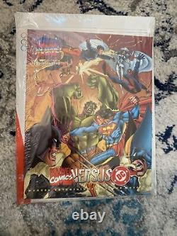 MEGA MARVEL January 1996 MAGAZINE Marvel Comics Versus DC Plus Workbook