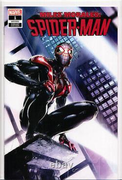 MILES MORALES SPIDER-MAN #1 (Clayton Crain Exclusive Variant) Comic Book