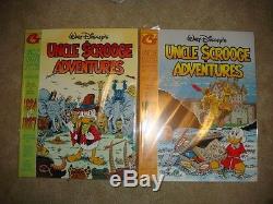 MINT Carl Barks Library UNCLE SCROOGE ADVENTURES Full Set withCards + MICH MORE
