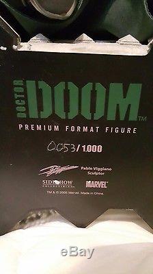 MINT Doctor Doom Sideshow Premium Format Statue Dr Doom LOW Number #53/1000