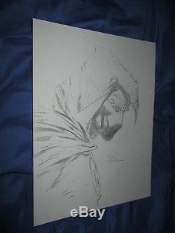 MOON KNIGHT Original Art Sketch/Page by David Finch (Werewolf by Night 32)