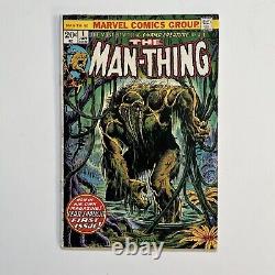 Man-Thing #1 (Marvel, 1974) VF 8.0, Signed Autographed STEVE GERBER