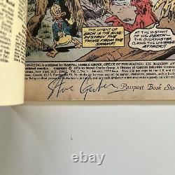 Man-Thing #1 (Marvel, 1974) VF 8.0, Signed Autographed STEVE GERBER