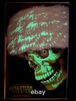 Mark Spears Blind Bag A71 GLOW IN THE DARK 1666.67 SANTA SKULL FREE TOP LOADER