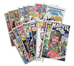 Marvel Age Comics lot #3-#16 & #28 years 1983-1985