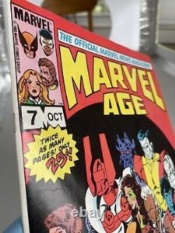 Marvel Age Comics lot #3-#16 & #28 years 1983-1985