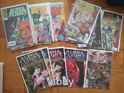 Marvel Alpha Flight Small Comic Book Collection (24 Comics, 4 R HOT VARIANTS)