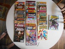 Marvel Avengers Comic Book Avengers #8 #10 #36 #43 Lot Silver Bronze Copper 140+