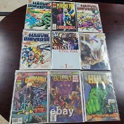 Marvel Comic Book Lot Of 99. All Bagged And Boarded. Rare Finds Included