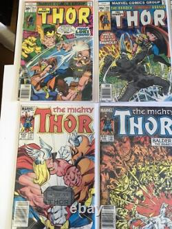 Marvel Comic Lot Thor Comic Lot of 18 Comics LIST IN DESCRIPTION
