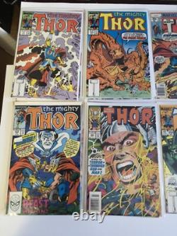 Marvel Comic Lot Thor Comic Lot of 18 Comics LIST IN DESCRIPTION