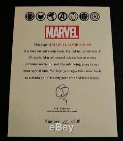 Marvel Comics #1000 D23 DISNEY SKETCH VARIANT 1 of 30 IN THE WORLD NM+/NM/M