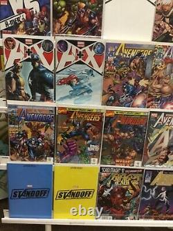 Marvel Comics Avengers Comic Book Lot of 60 Issues A vs X, Spotlight, Academy