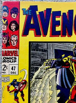Marvel Comics Avengers Silver Age Book Lot Of Issue # 47FN/ VFN+