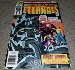Marvel Comics Eternals 1 NM 1st App Key book 1976 Jack Kirby Art Movie Coming