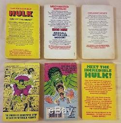 Marvel, DC Paperback, Pb Lot, 30 Total Books, Tempo, Pocket, Signet, 1966-1982