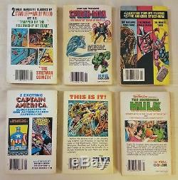 Marvel, DC Paperback, Pb Lot, 30 Total Books, Tempo, Pocket, Signet, 1966-1982