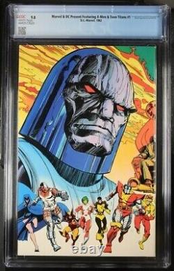 Marvel & DC Present Featuring X-Men & Teen Titans #1 1982 CGC 9.8 White Pages