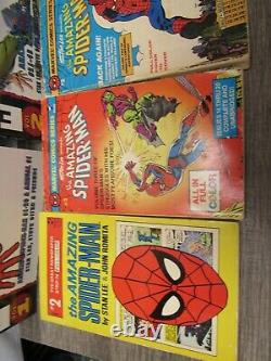 Marvel Essential Amazing Spiderman & VTG Pocket Comics Paperback Books