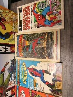 Marvel Essential Amazing Spiderman & VTG Pocket Comics Paperback Books