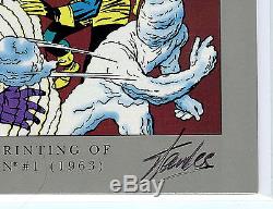 Marvel Milestone X-Men #1 Stan Lee Signed Limited Ed Comic COA 1991 Amricons