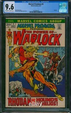 Marvel Premiere #2? CGC 9.6? The Power of Warlock! 1st Time Named Adam 1972