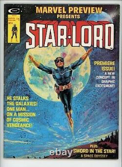 Marvel Preview #4 1976 FN Steve Gan Magazine 1st App Star-Lord Comic Book