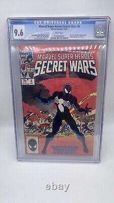 Marvel Secret Wars #8 CGC 9.6 Origin Black Symbiote Suit NEEDS REHOLDER PLS Read