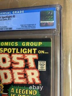 Marvel Spotlight #5 Cgc 7.0 Ow-wh Pg 1st Ghost Rider Johnny Blaze Grail Hot Book