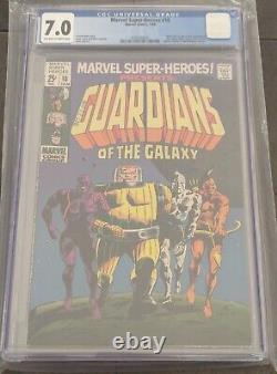 Marvel Super-Heroes #18 cgc7.0(1st App Of The Guardians Of The Galaxy)