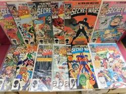 Marvel Super Heroes Secret Wars 1-12 Comic Set Complete 8 1st Black Costume 1984