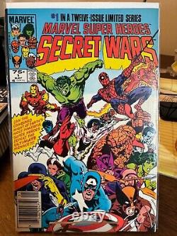 Marvel Super-Heroes Secret Wars #1-12 Marvel Comics 1984