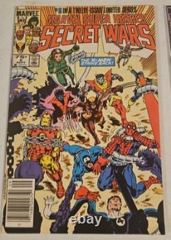 Marvel Super Heroes Secret Wars #3-12 Comic Lot Includes #8 Black Suit