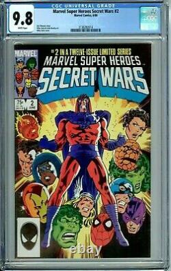 Marvel Super-heroes Secret Wars 1 2 3 4 5 6 7 8 9 10 11 12 #1-12 All Wp Cgc 9.8