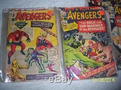 Marvel The Advengers (10) Silver Age Comic Books 1960''s #1 Vintage