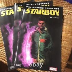 Marvel The Weeknd Starboy Vol 1 #1 Comic Book Rare Variant Cover Limited New