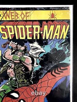 Marvel Web Of Spider-Man Comic Book #27 JUN/1987 Scared To Succeed