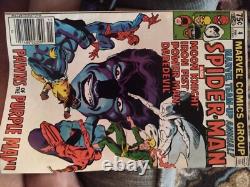 Marvel comics group spiderm moon knight iron fist power man daredevil comic book