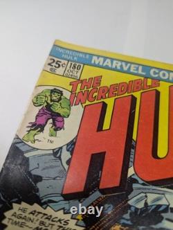 Marvel comics incredible hulk #180 Fine. Key issue. 1st cameo of wolverine