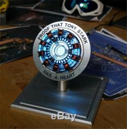 Master Grade Iron Man Mk1 Arc Reaktor Display Box Standfuß Glas Fall USB DIY