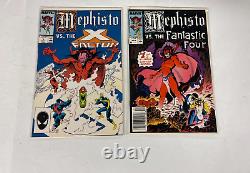 Mephisto vs complete Marvel Comics books #1 2 3 4 63 RC46