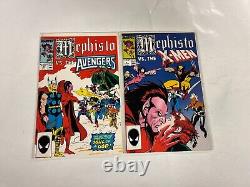 Mephisto vs complete Marvel Comics books #1 2 3 4 63 RC46