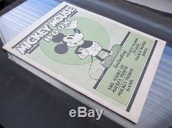 Mickey Mouse Book BIBO & LANG 1930 Disney EXTREMELY RARE 1 of The Top GRADES