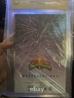Mighty Morphin Power Rangers #50 9.8 CGC SS Red Signed Cardenas & Faunt